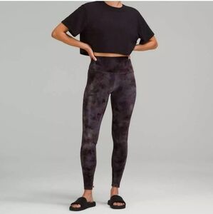 Lululemon Wunder Lounge Size 4 Velour IADK Interstellar Grey Yoga Pants